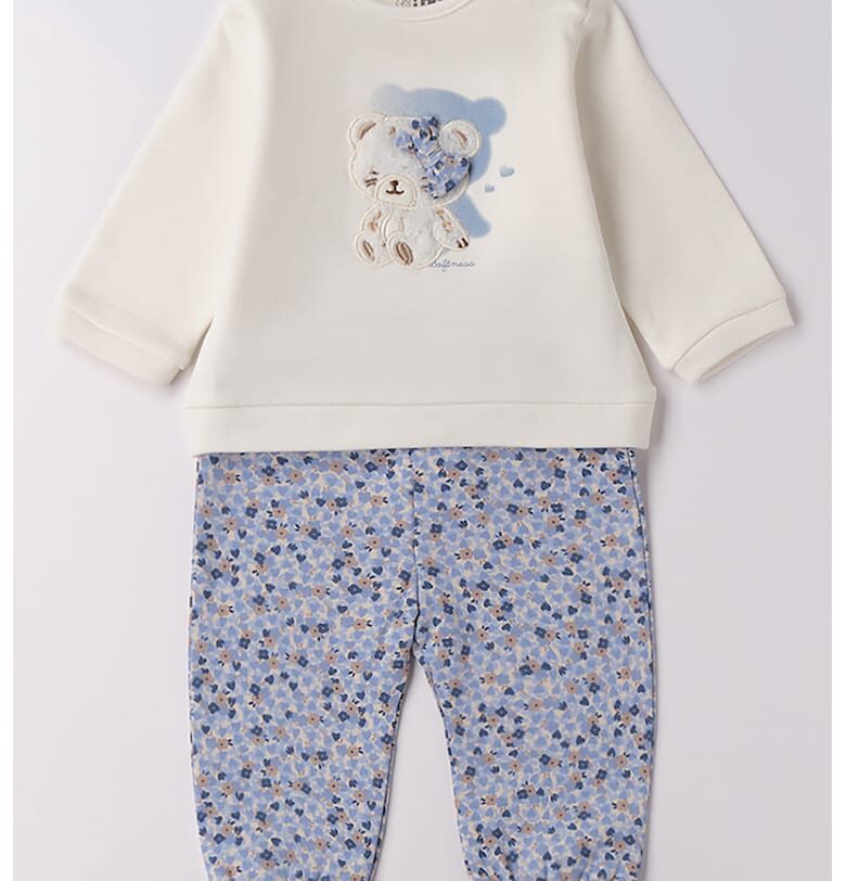 Десенирана блуза и панталон - 2 части IDO