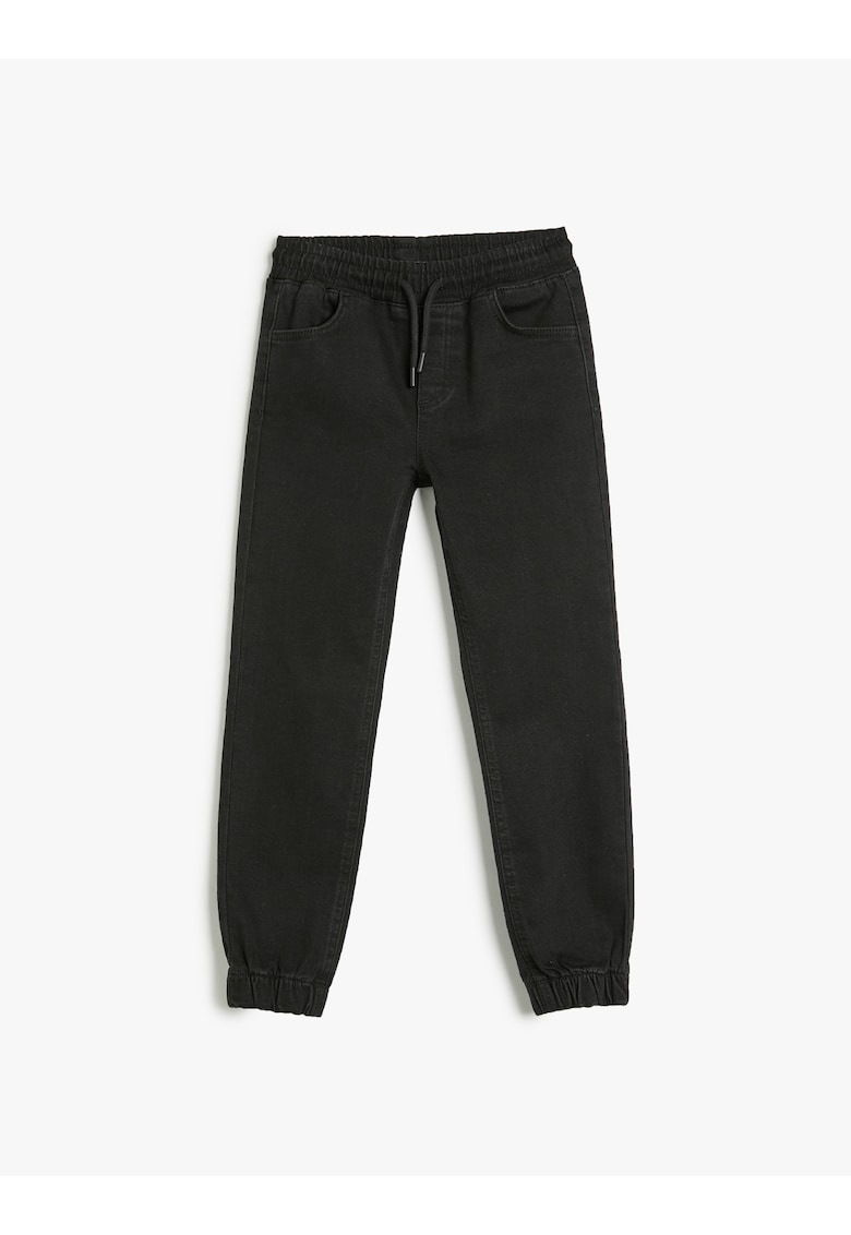 Джогър от деним с регулируема талия KOTON