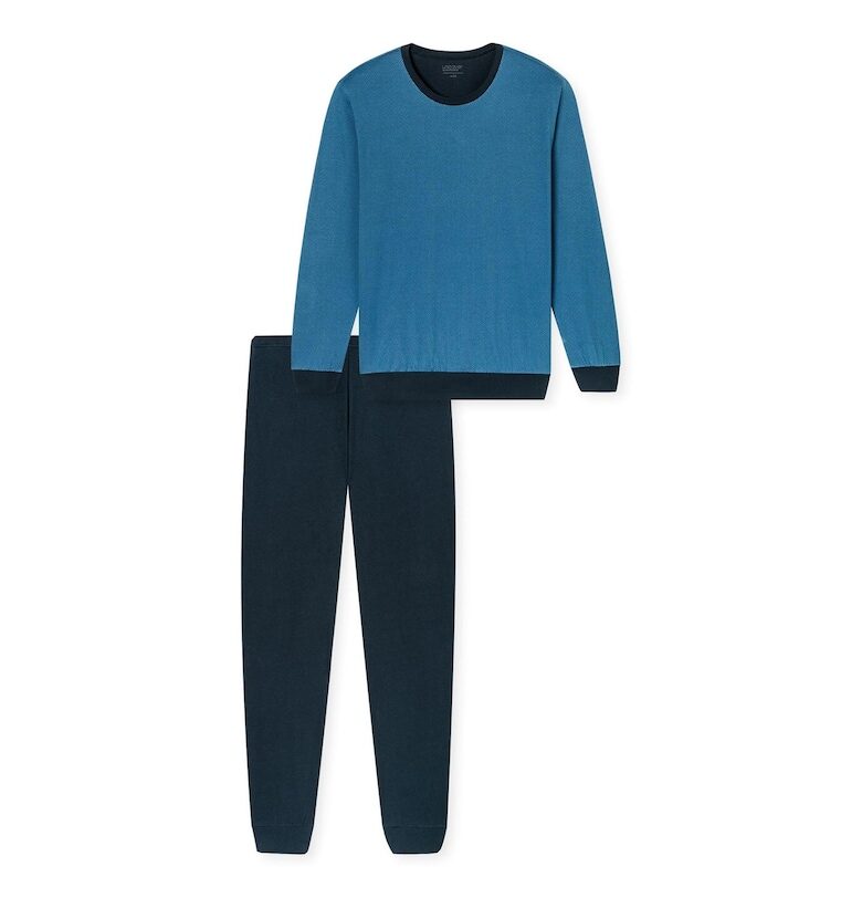 Дълга пижама с принт Uncover by Schiesser