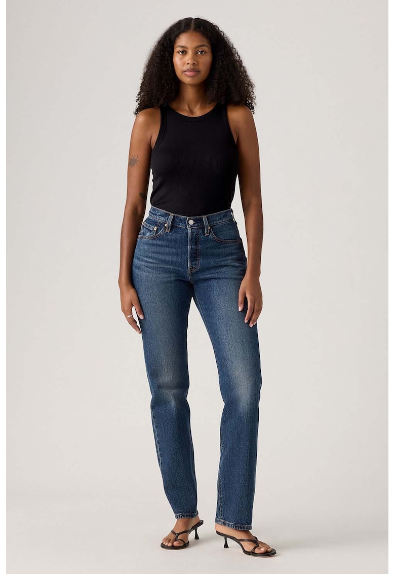 Дънки деграде с висока талия Levis