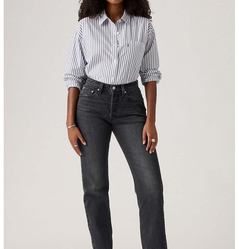 Дънки деграде с висока талия Levis