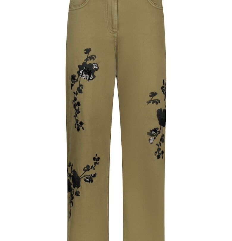 Дънки с бродерия Liu Jo