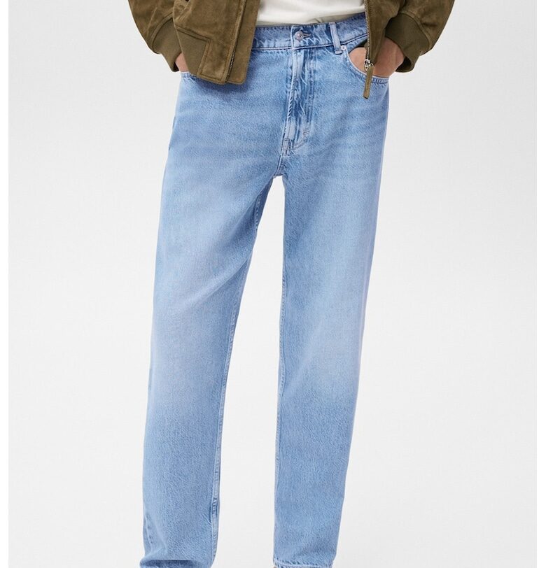 Дънки с прав крачол Mango