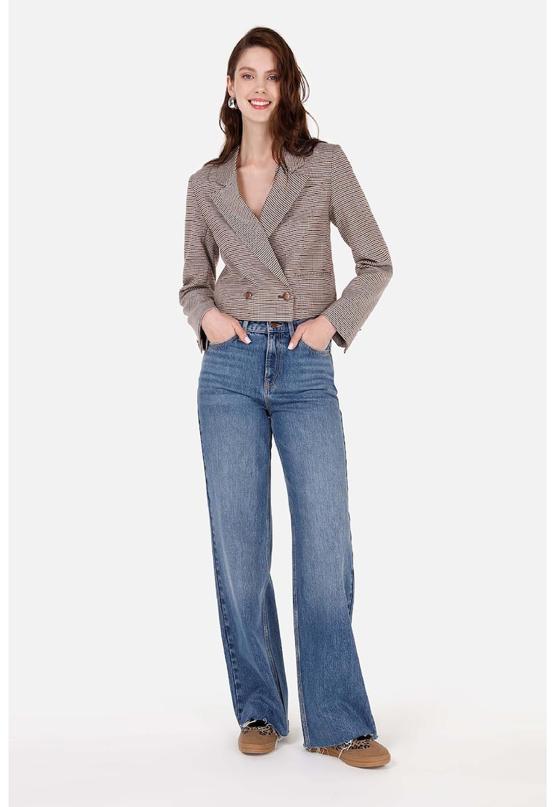 Дънки с широк крачол и висока талия COLINS