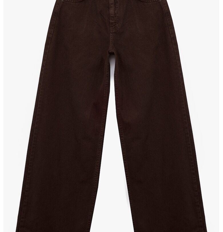 Дънки с широк крачол със средновисока талия KOTON