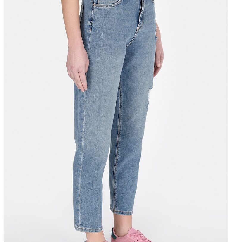 Дънки стил Mom Fit с висока талия COLINS