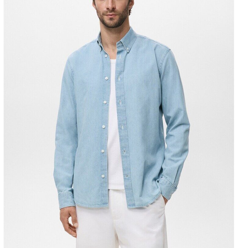 Дънкова риза Mango