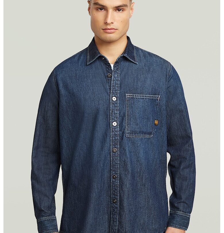 Дънкова риза с джоб на гърдите G-STAR