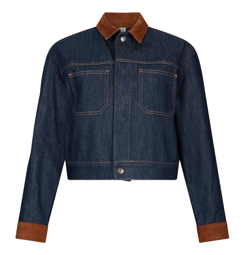 Дънково яке с велур Liu Jo