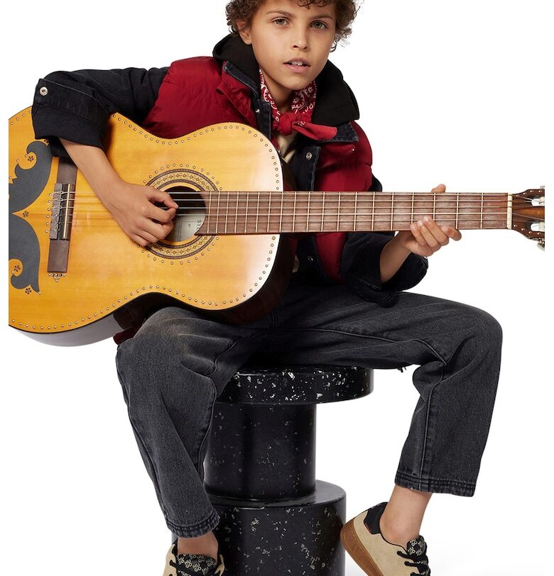 Дънково яке с качулка HUGO