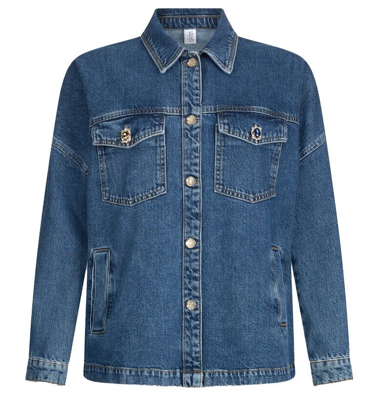 Дънково яке с класическа яка Liu Jo