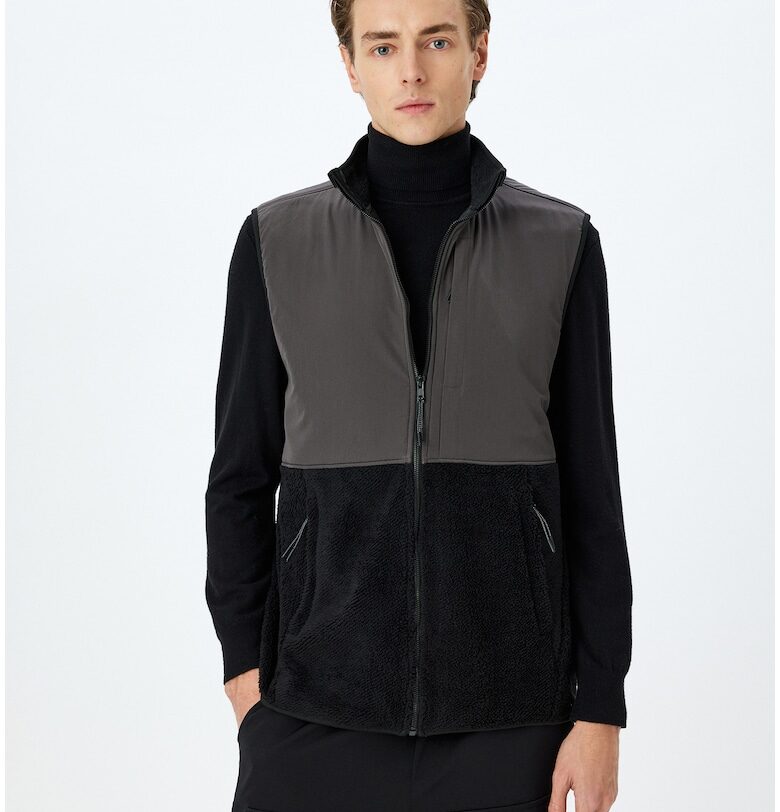 Елек с джобове и релеф KOTON