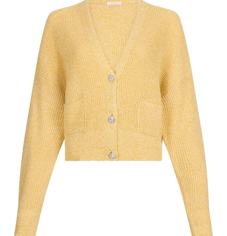 Жилетка с вълна и кашмир с копчета Liu Jo