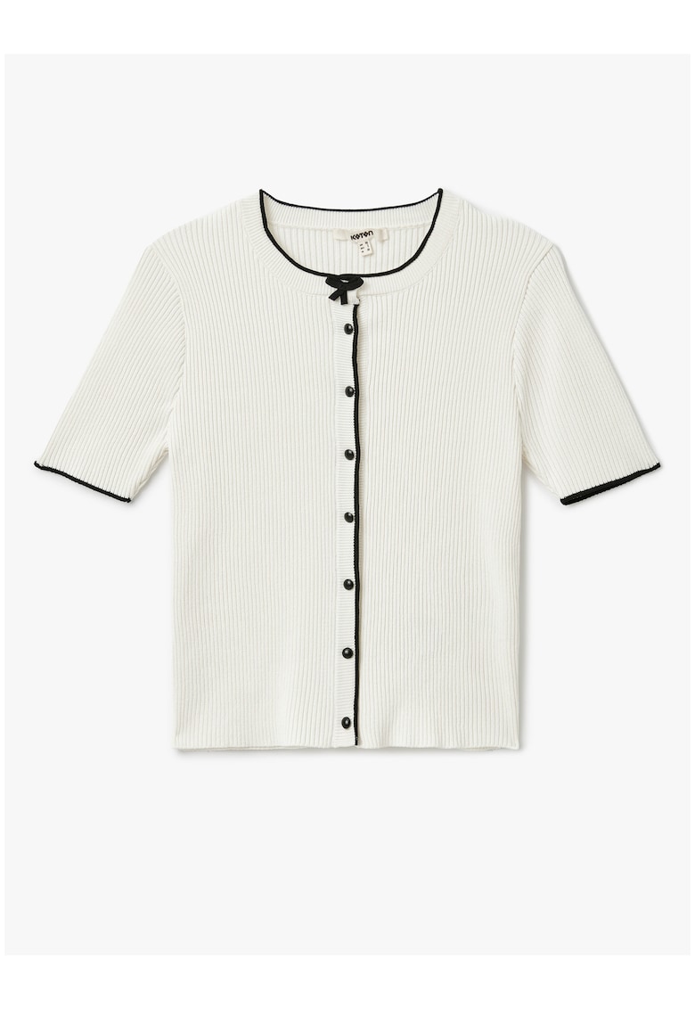 Жилетка с къси ръкави и панделка KOTON