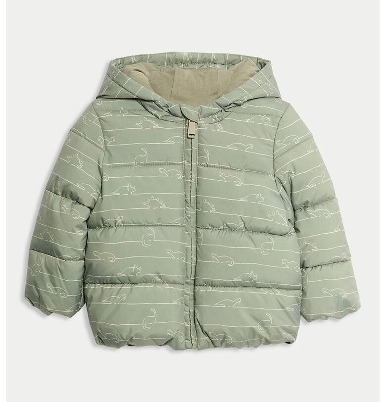 Зимно яке с десен и капитониран дизайн Marks  Spencer