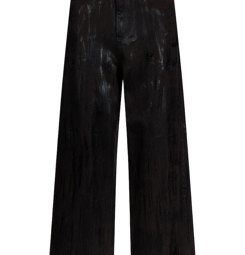 Импрегнирани дънки с висока талия Liu Jo