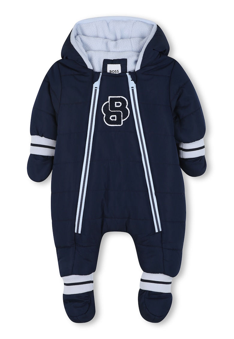 Капитониран гащеризон с цип BOSS Kidswear