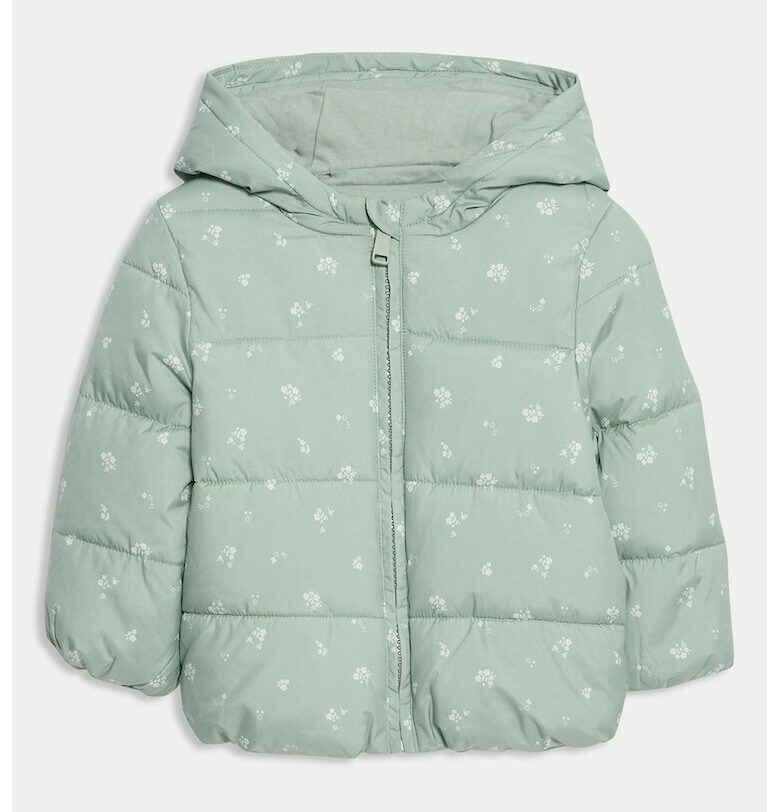 Капитонирано зимно яке с шарка Marks  Spencer