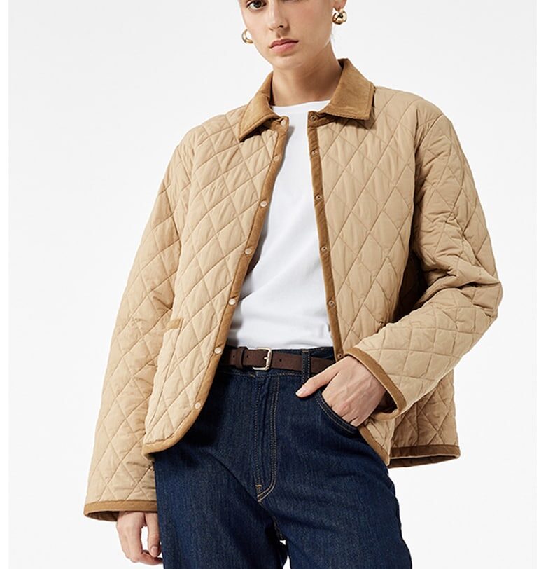 Капитонирано яке с предни джобове KOTON