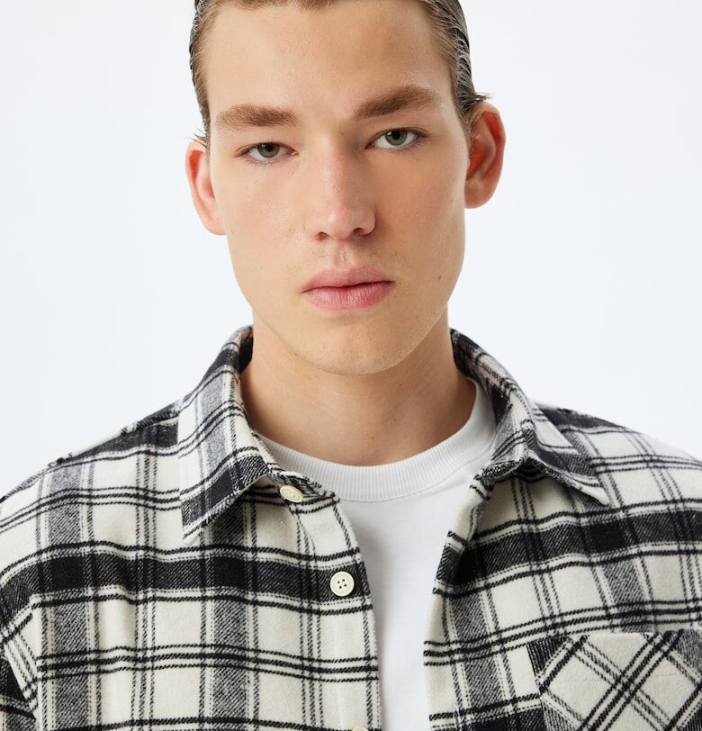 Карирана риза с памук KOTON