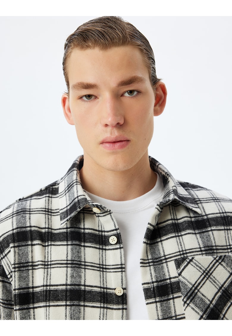 Карирана риза с памук KOTON