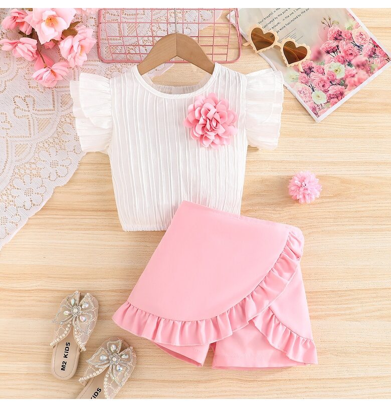 Комплект Розов Момичета Елиана Nannie