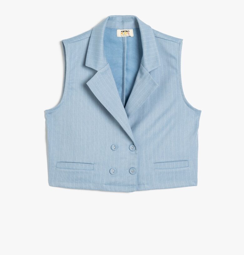 Къс елек с раздвоен ревер KOTON