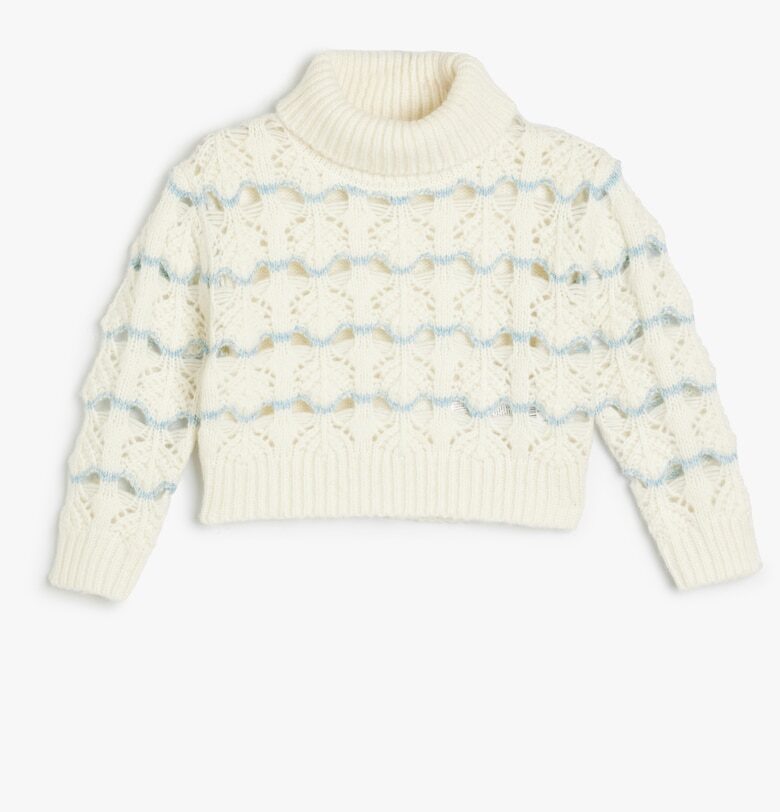 Къс пуловер с вълна KOTON