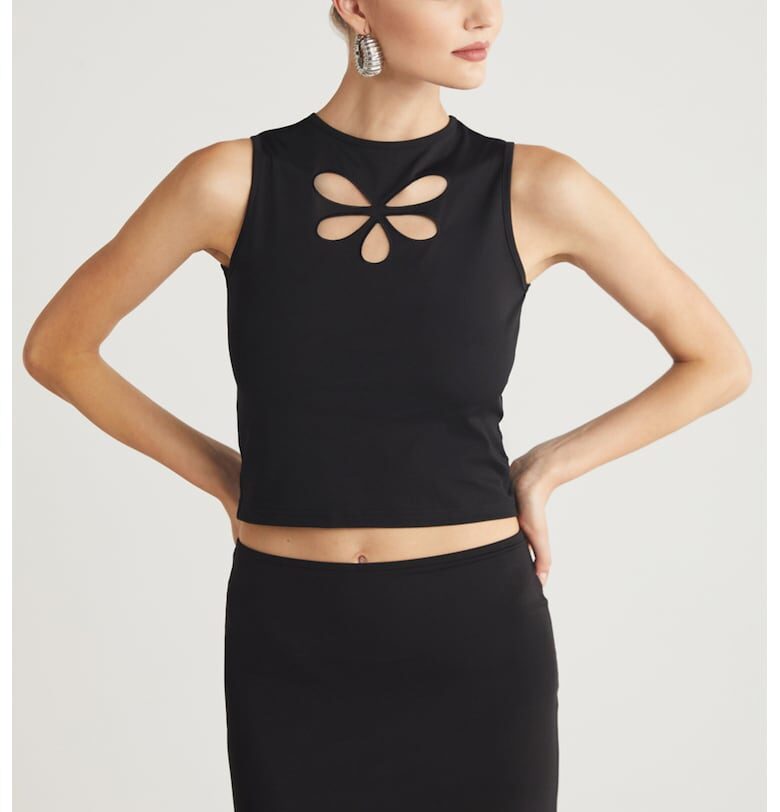 Къса блуза Arlanda с отвори GRIMELANGE