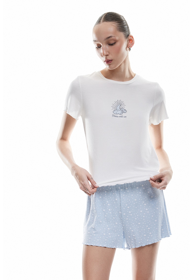 Къса пижама с принт KOTON