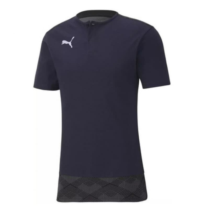 Мъжка спортна тениска -  Cotton - Navy blue Puma
