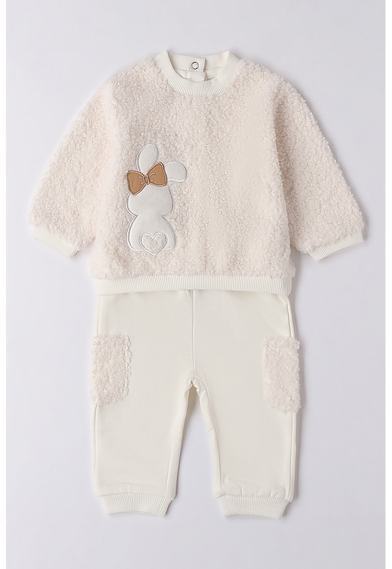 Мъхест суитшърт и панталон - 2 части IDO