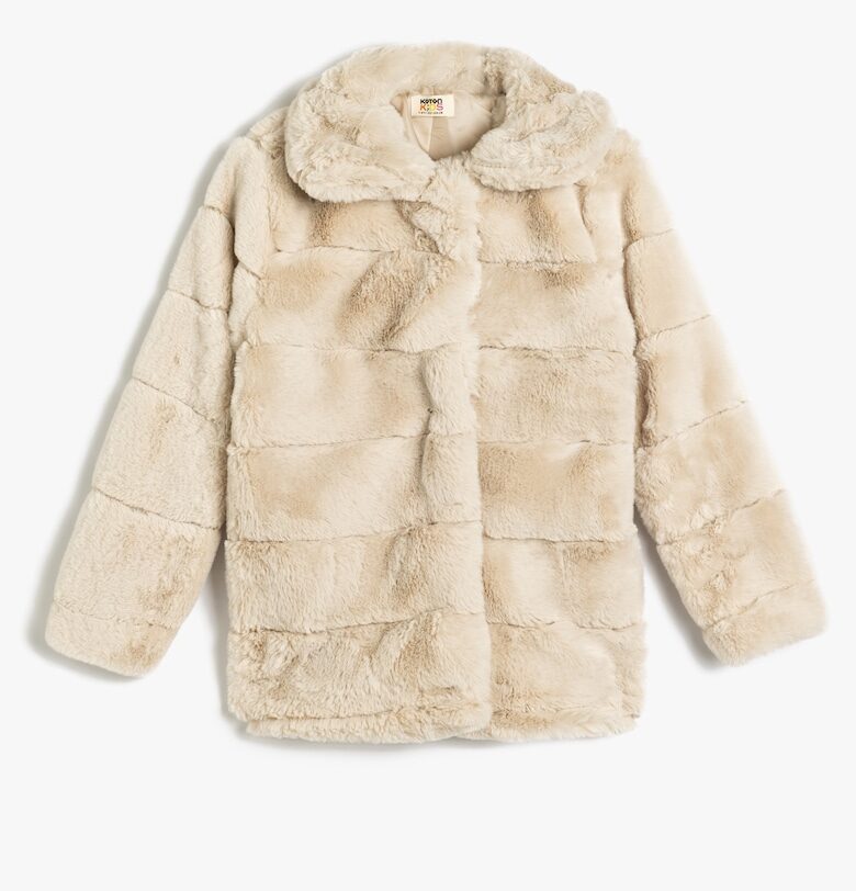 Палто от еко пух с яка Peter Pan KOTON