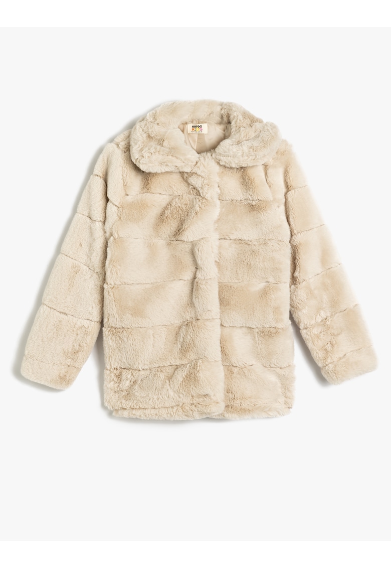 Палто от еко пух с яка Peter Pan KOTON