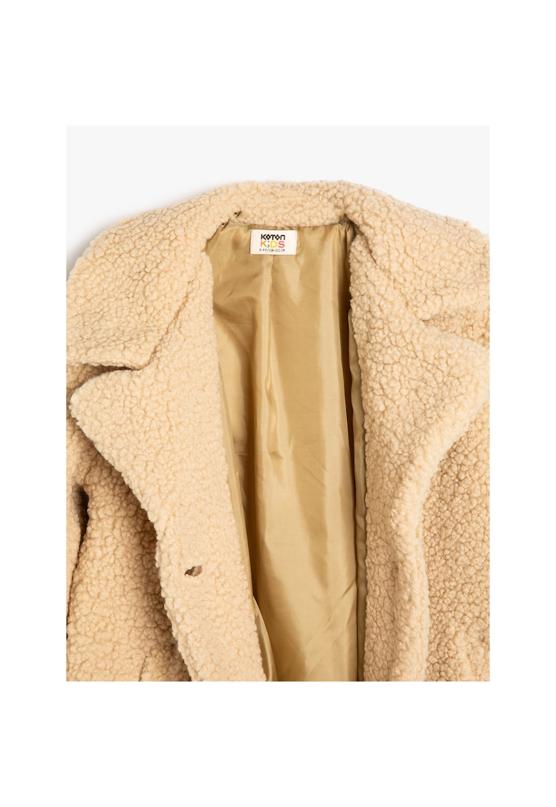 Палто с раздвоен ревер KOTON