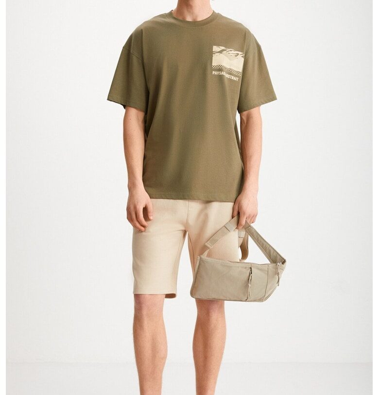 Памучен къс панталон с джобове GRIMELANGE