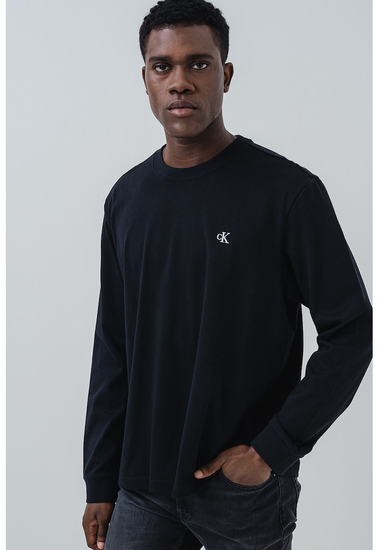 Памучна блуза с лого CALVIN KLEIN JEANS