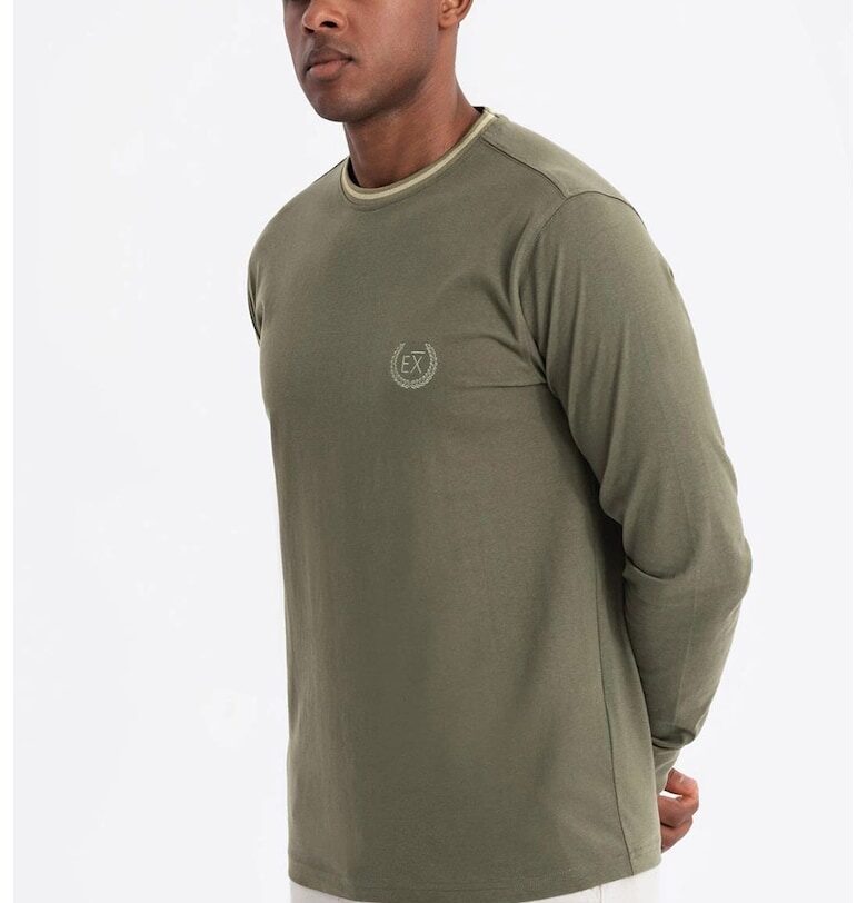 Памучна блуза с лого OMBRE