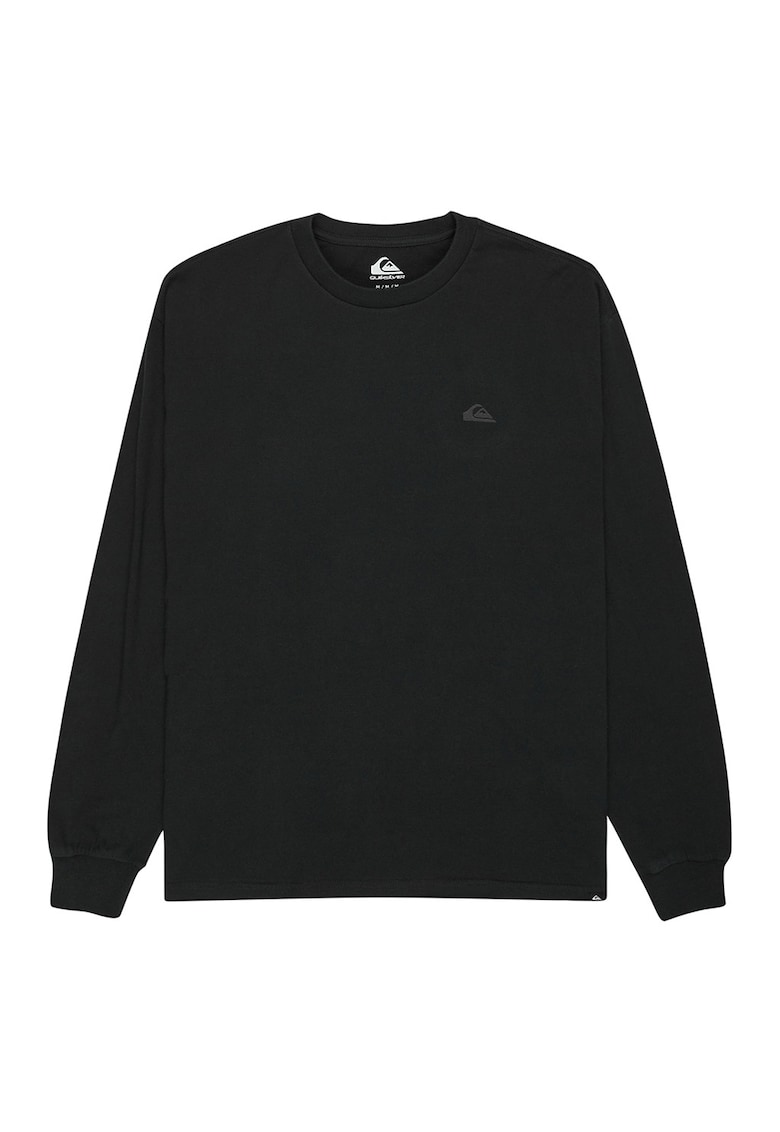 Памучна блуза с овално деколте QUIKSILVER