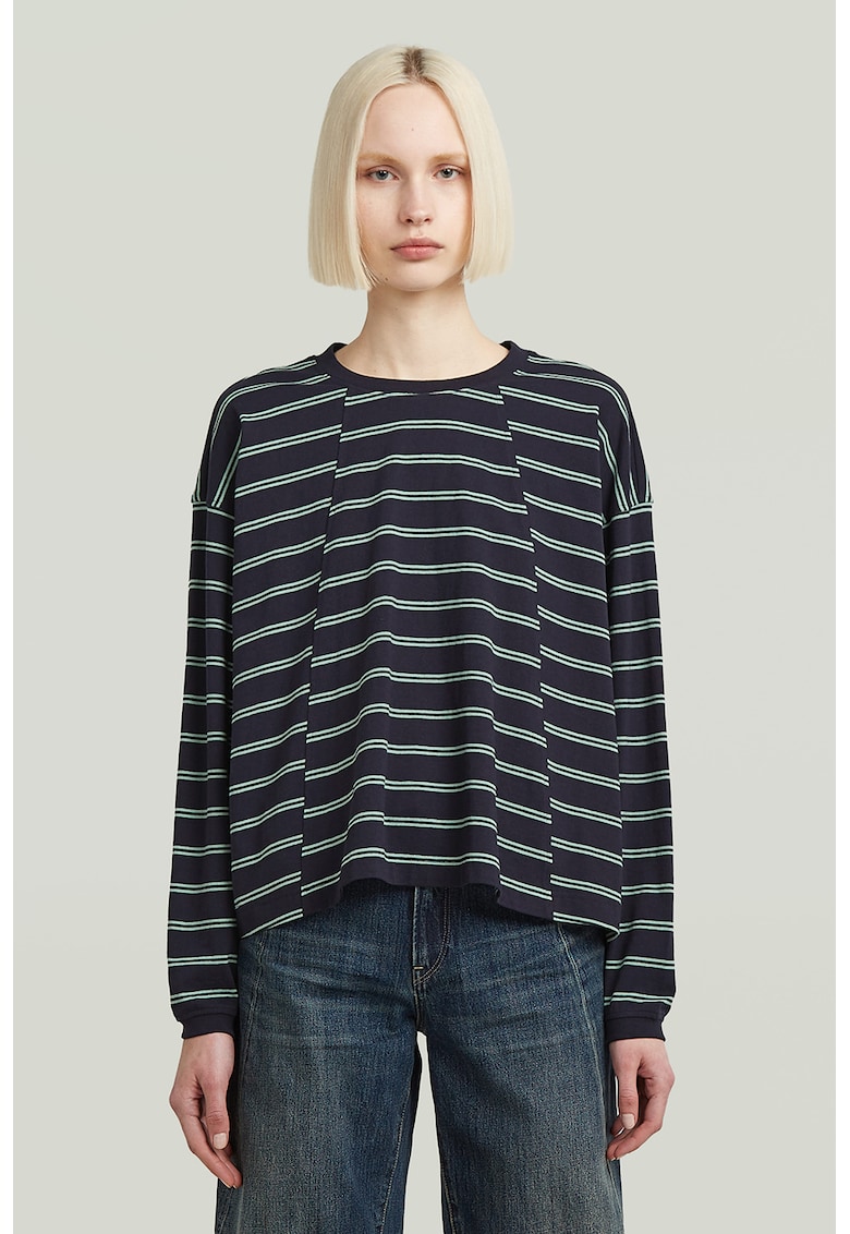 Памучна блуза с паднали ръкави G-STAR