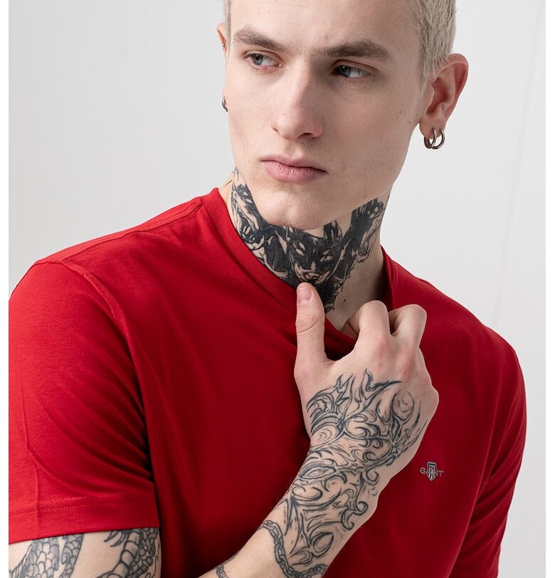 Памучна тениска Shield Gant