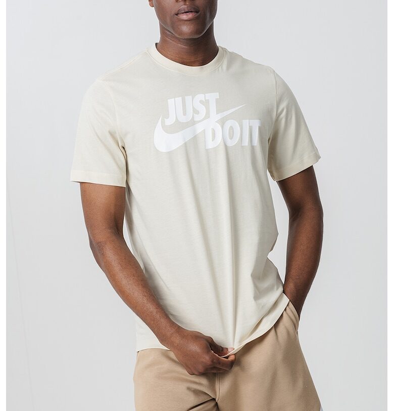 Памучна тениска Swoosh с лого Nike