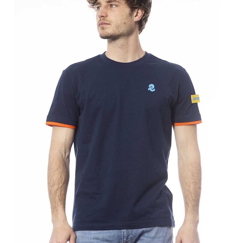 Памучна тениска с контрасти Invicta