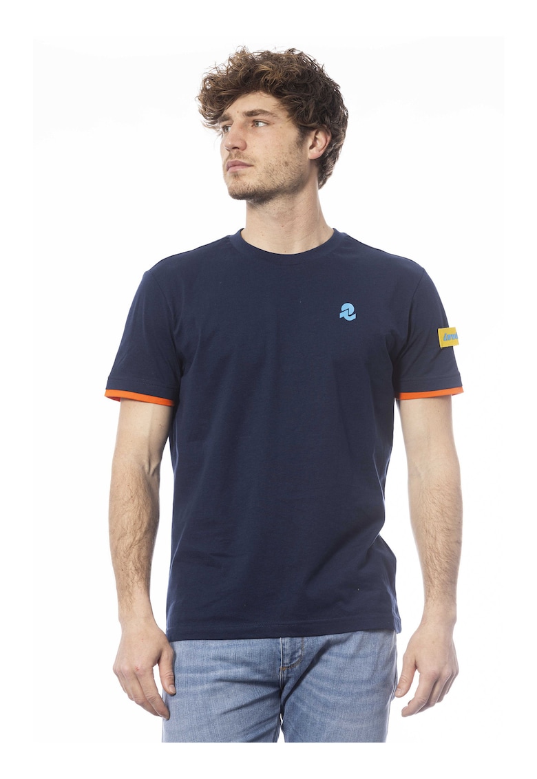 Памучна тениска с контрасти Invicta