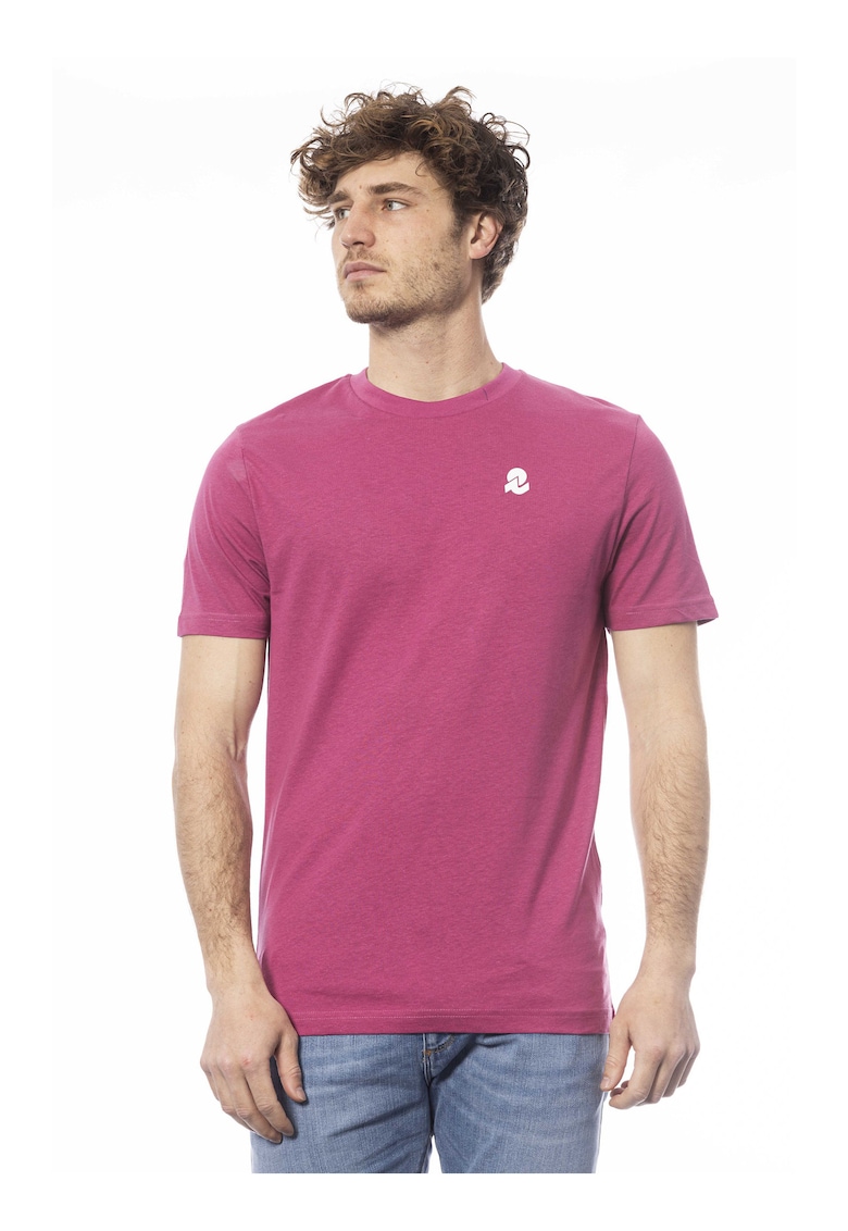 Памучна тениска с овално деколте Invicta