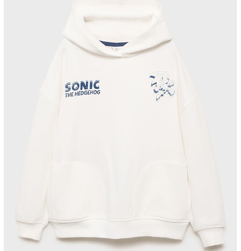 Памучно худи Sonic Mango