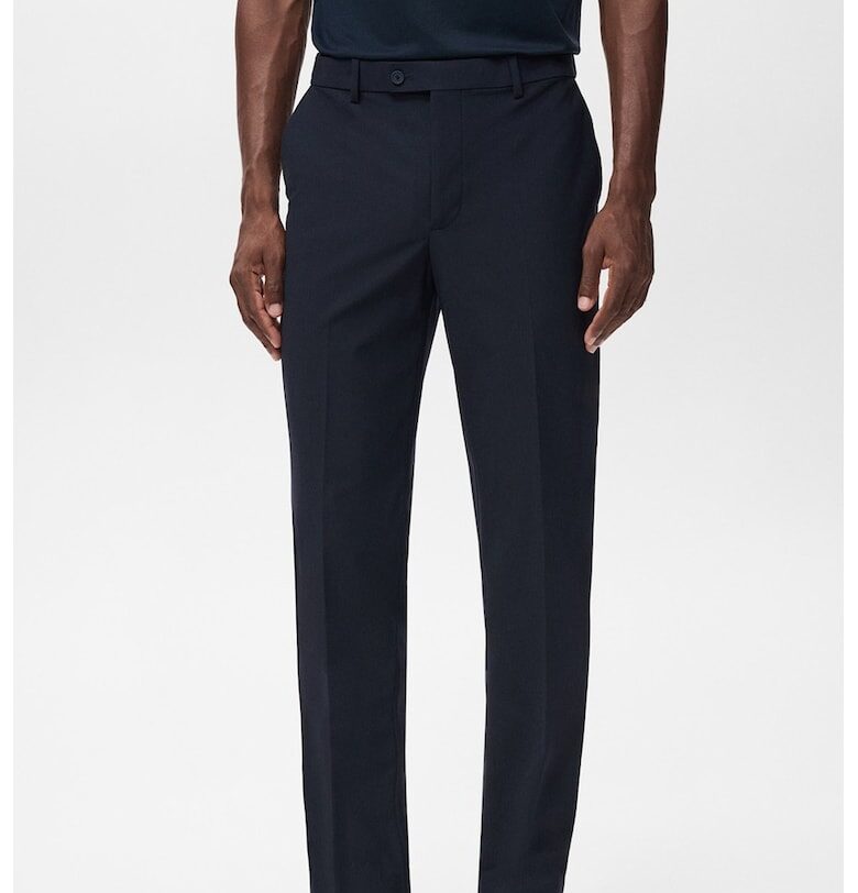 Панталон със стандартна кройка Mango