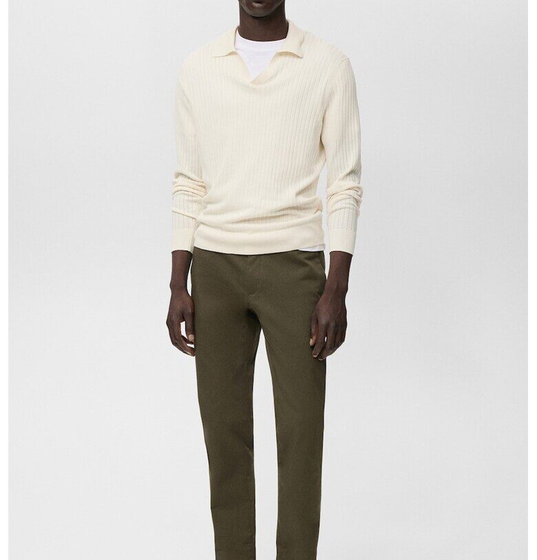 Панталон чино с памук Mango