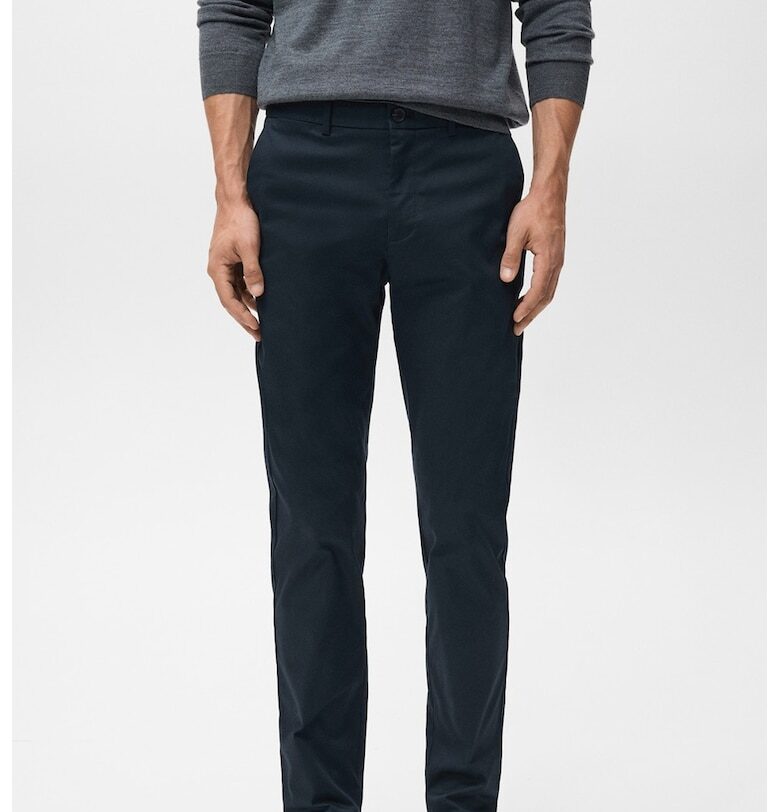 Панталон чино със средновисока талия Mango