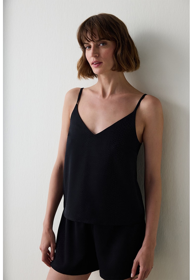 Пижамен шпиц топ с регулиращи се презрамки Penti